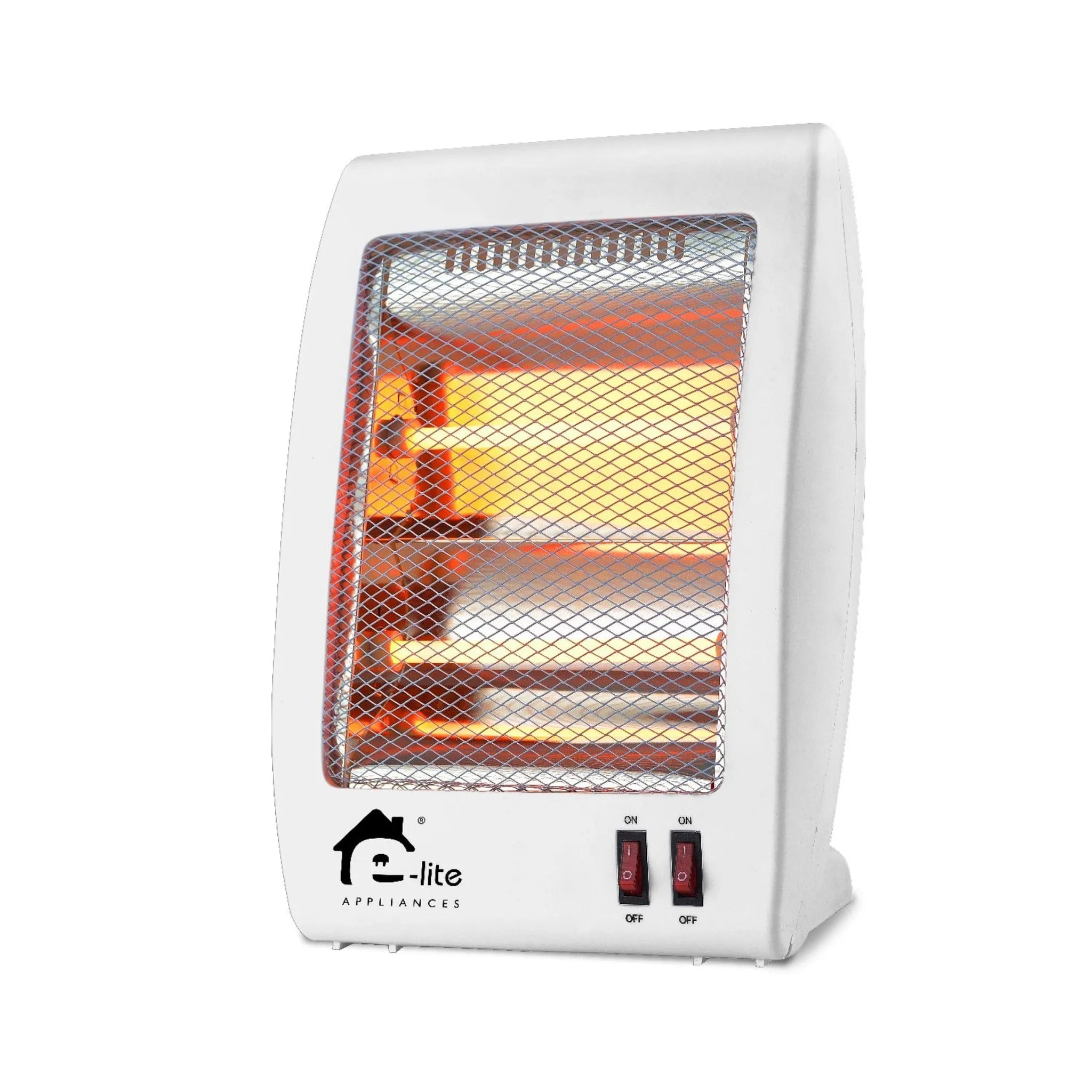 E-Lite EQH-80Y4 Quartz Heater White