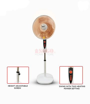 Sogo JPN-122 Electric Fan Heater